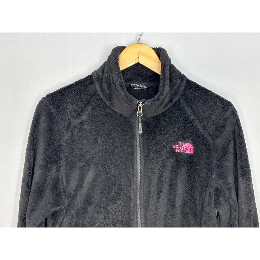 The North Face Osito Fleece Jacket Womens Black Breast Cancer Awareness‎ Medium - Picture 3 of 10